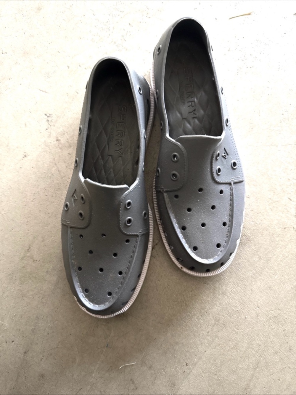 Sperry Float Boat shoe in Gray size 10M - Picture 6 of 6